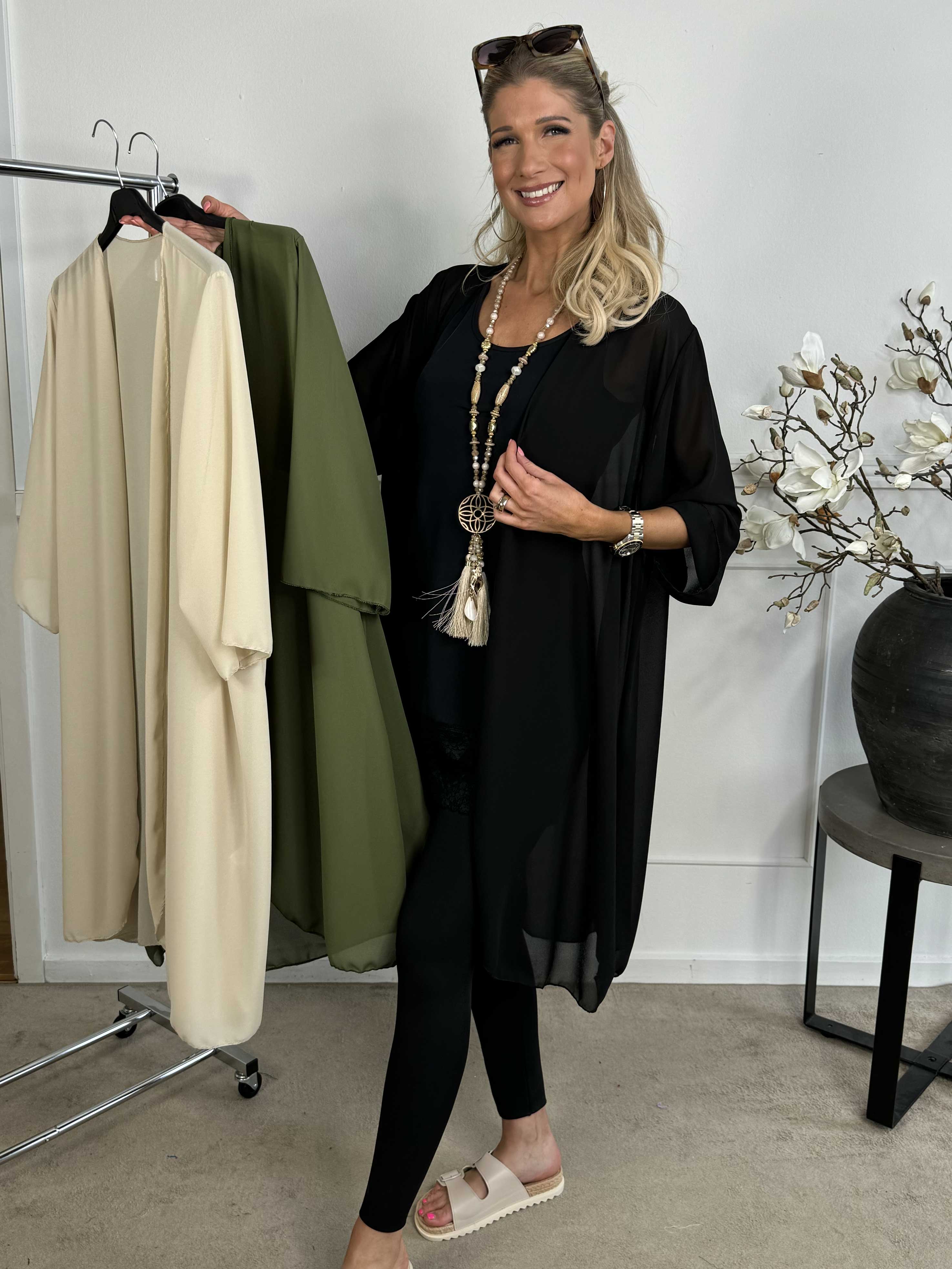 Christina - Let semitransparent cardigan